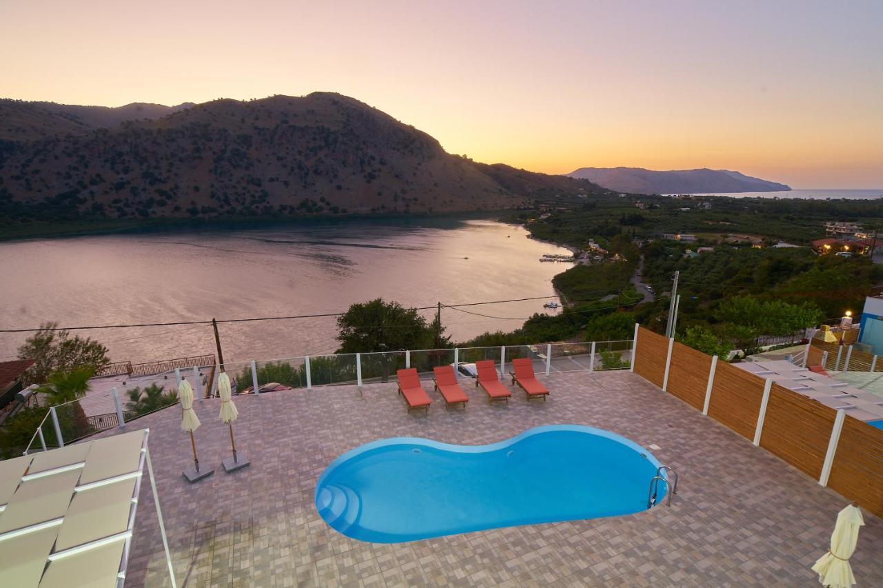 Lake View Suites Kávalosz Kültér fotó