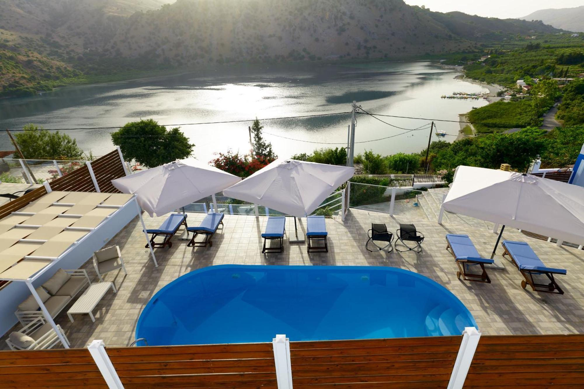 Lake View Suites Kávalosz Kültér fotó