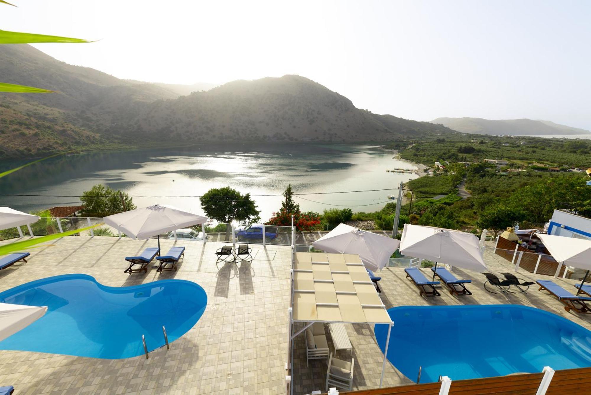 Lake View Suites Kávalosz Kültér fotó