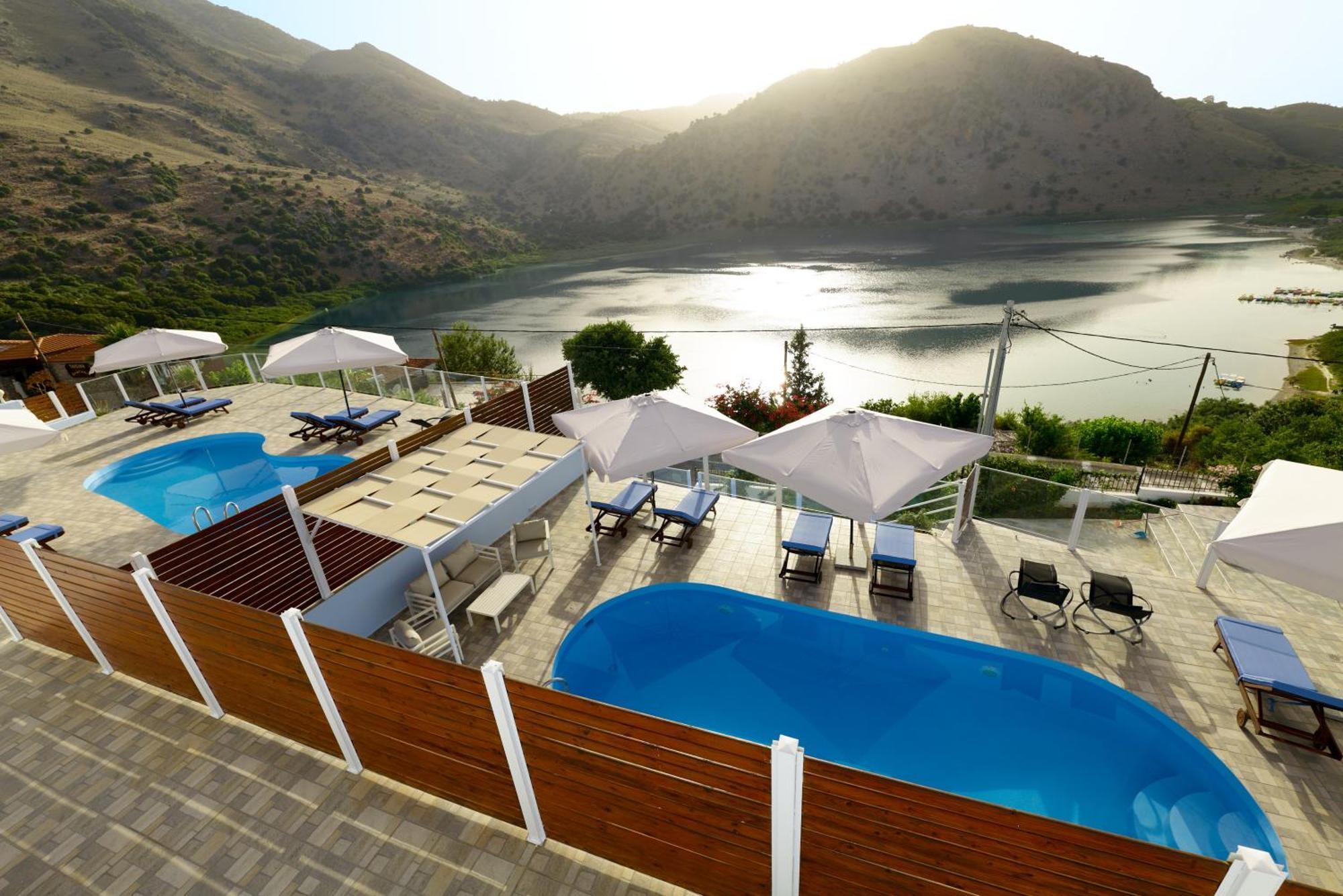 Lake View Suites Kávalosz Kültér fotó